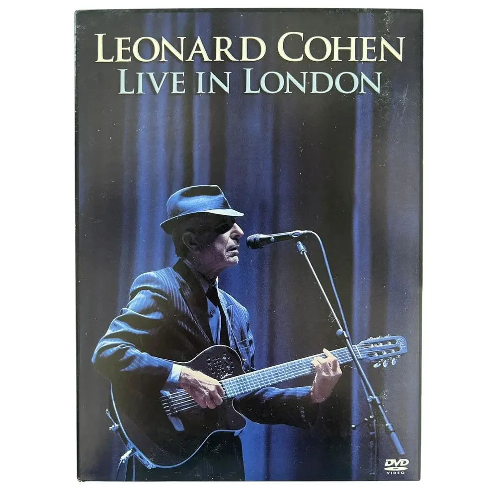 Leonard Cohen Live in London DVD 2009 O2 Arena Concert Hallelujah Sony Music